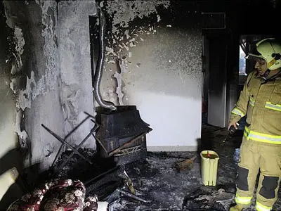 حریق بامدادی در حسینیه درکه/محل، تحویل عوامل انتظامی شد