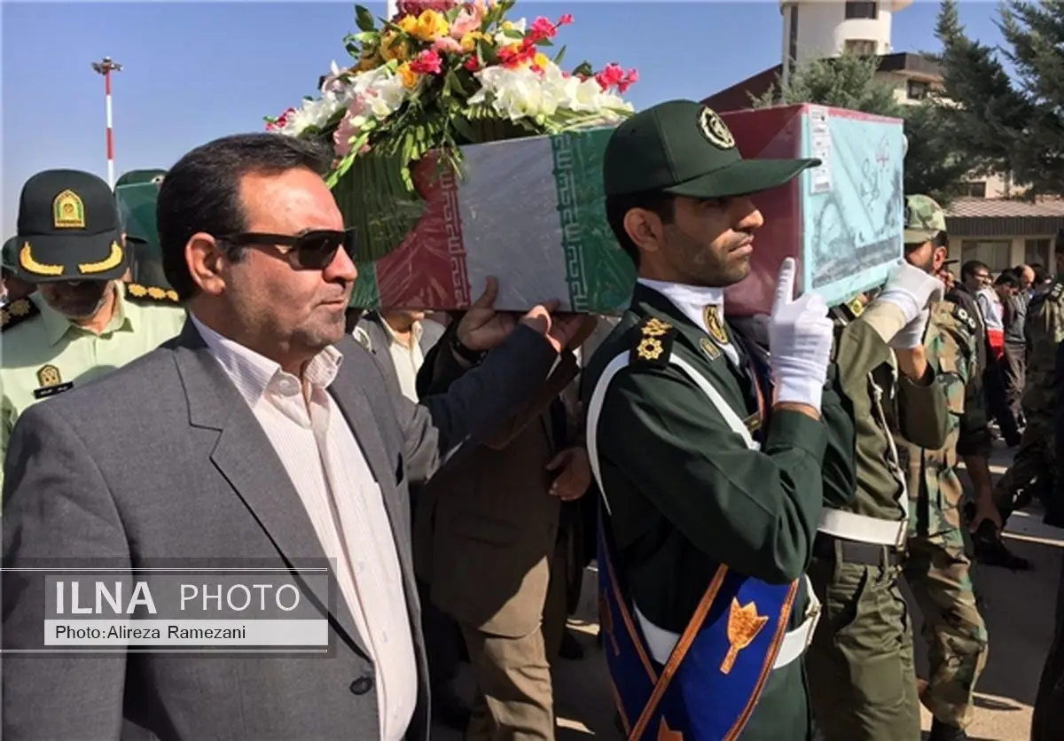 استقبال از 2 شهید گمنام در یاسوج 