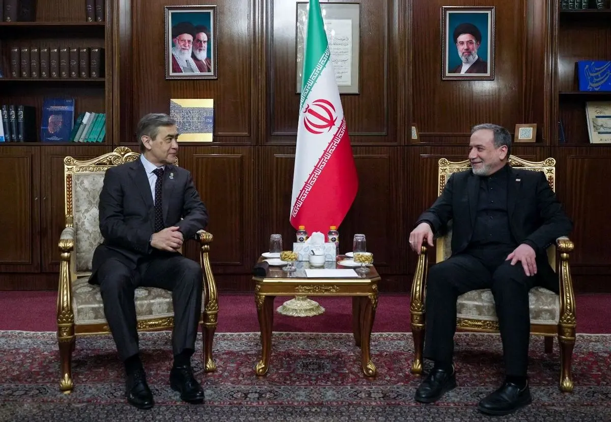 دیدار دبیرکل سازمان همکاری‌ شانگهای به وزیر امور خارجه جمهوری اسلامی ایران