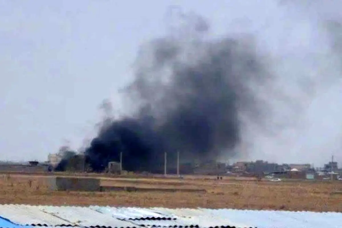 اصابت دو پرتابه به نقاطی در مجاورت شهر عصمت‌آباد