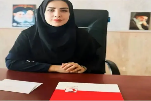 سرپرست هلال احمر گچساران به یک خانم رسید 