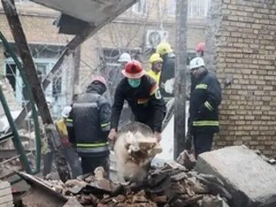 منزل مسکونی در شهرک ژاندارمری کرمانشاه منفجر شد