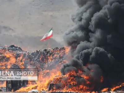 مراسم سراسری امحاء کالای قاچاق