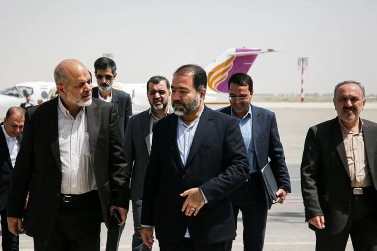 وزیر کشور وارد اصفهان شد