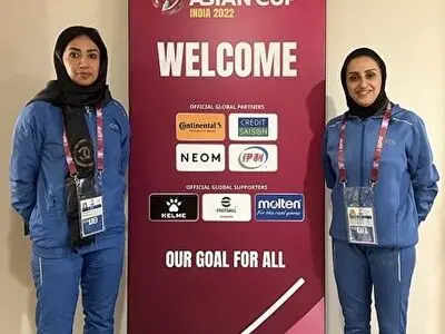 قضاوت داوران ایرانی در جام ملتهای بانوان آسیا 
