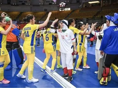 هاکی قهرمانی آسیا؛ پیروزی بانوان ایران مقابل قزاقستان