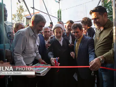 افتتاح ستاد انتخاباتی "مسعود پزشکیان" در شهرستان بوئین‌زهرا