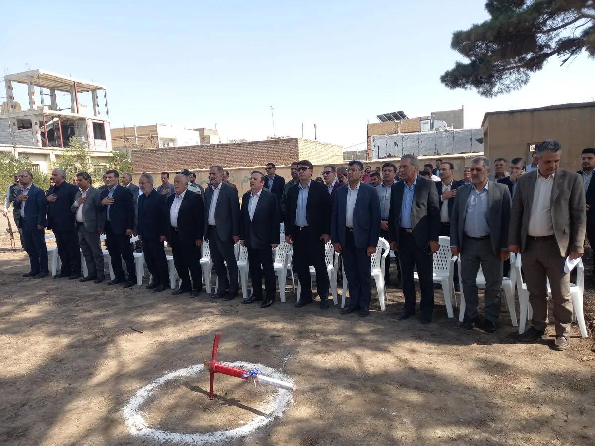 ساخت مدرسه ۶ کلاسه خیرساز در ارداق کلنگ‌زنی شد