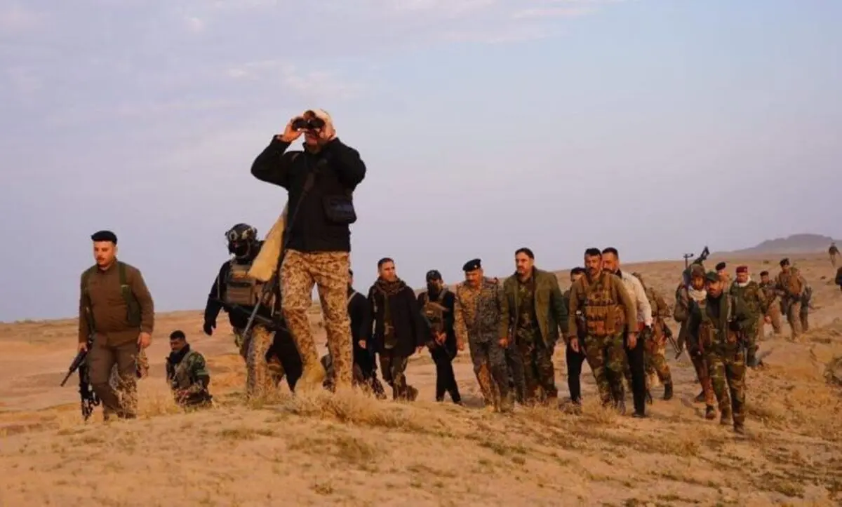 عملیات مشترک الحشد الشعبی و ارتش عراق در حمرین
