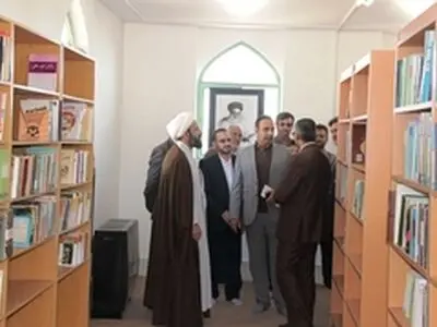 کتابخانه عمومی المهدی(عج) شهر مشکات افتتاح شد