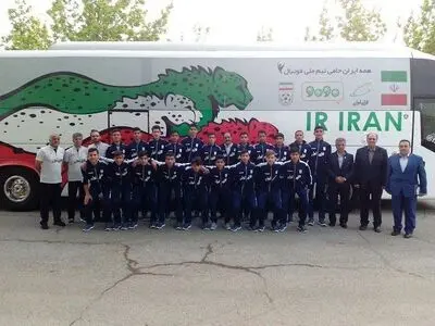 سفرتیم ملی نونهالان به ارمنستان