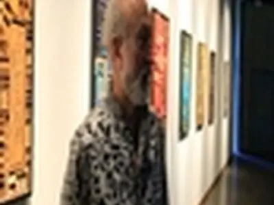 ۸ تابلو محمود زنده‌رودی رونمایی شد