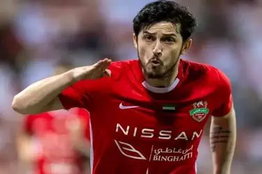 سردار آزمون برنده توپ طلا لیگ امارات شد