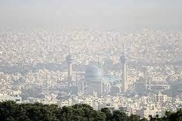 آلودگی هوا در زرین شهر، شاهین شهر و ۱۴ منطقه اصفهان