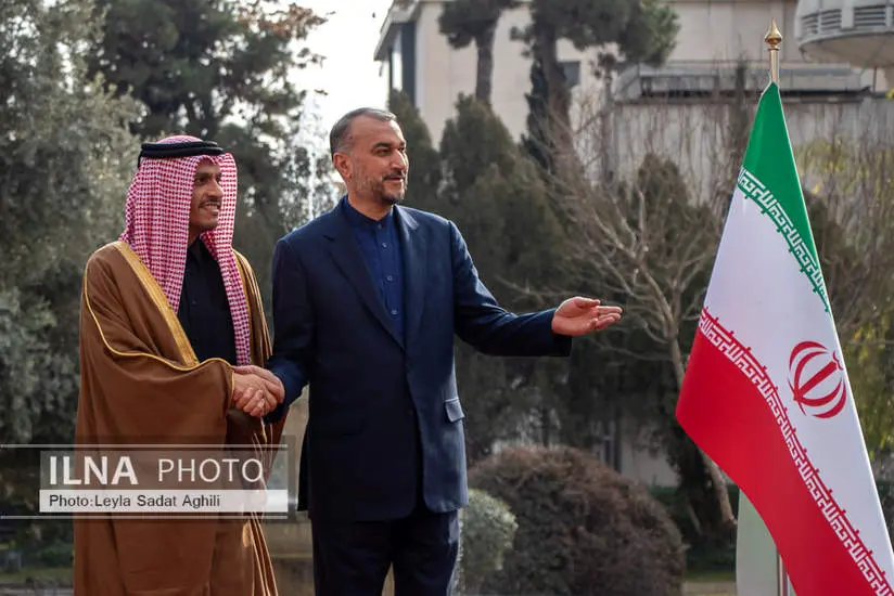  دیدار وزرای امور خارجه ایران و قطر