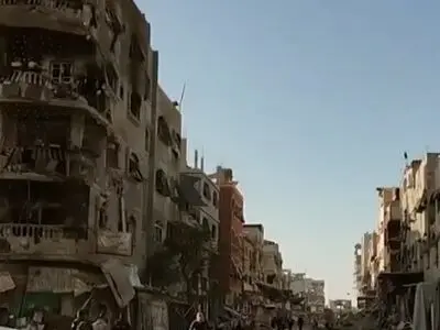 ۹۰ درصد از جمعیت غزه اینک در چادر زندگی می‌کنند + فیلم