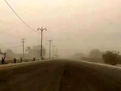 سرعت طوفان در زابل به ۱۰۱ کیلومتر بر ساعت رسید