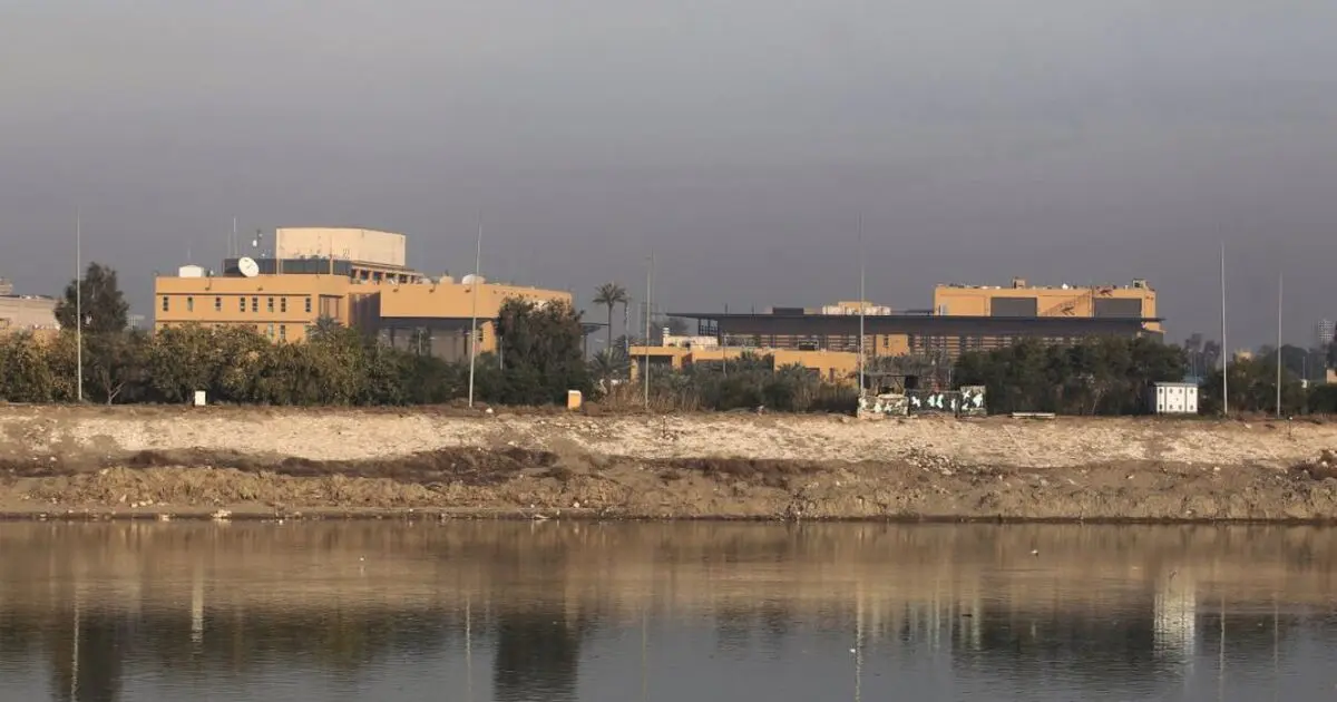 سفارت آمریکا در بغداد به یک پادگان نظامی تبدیل شده است


