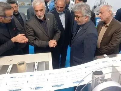 افتتاح خط تولید محصولات پزشکی یک واحد تولیدی در انزلی