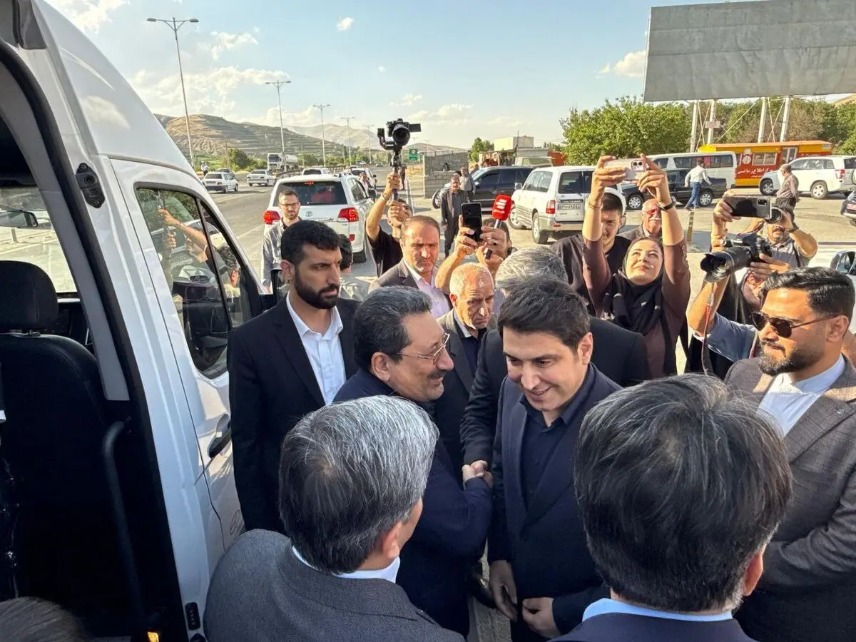 وزیر صنعت، معدن و تجارت وارد کردستان شد