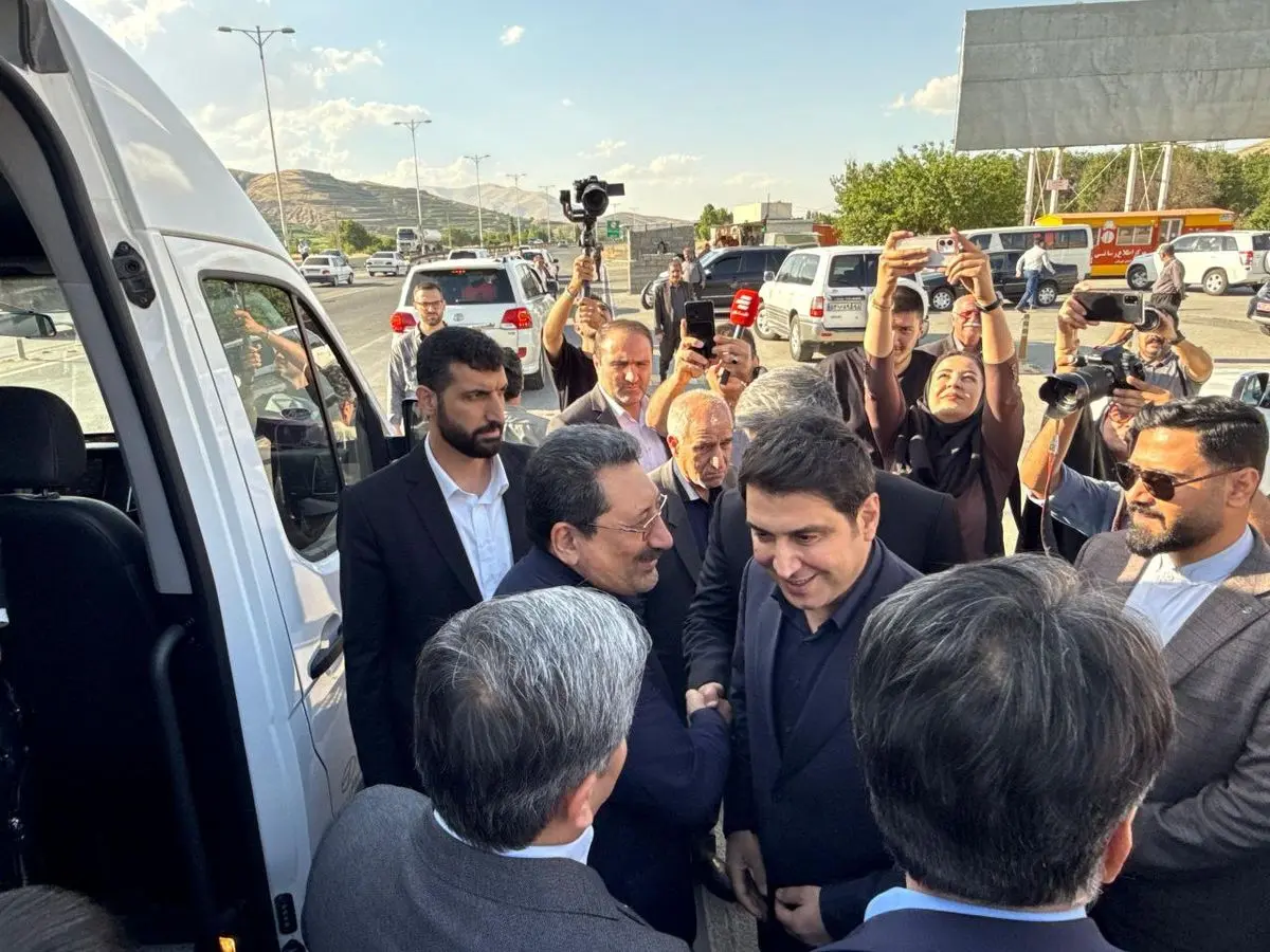 وزیر صنعت، معدن و تجارت وارد کردستان شد