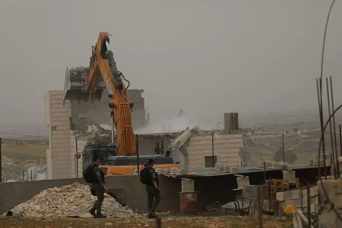 صهیونیست‌ها خانه یک فلسطینی را در بیت لحم تخریب کردند