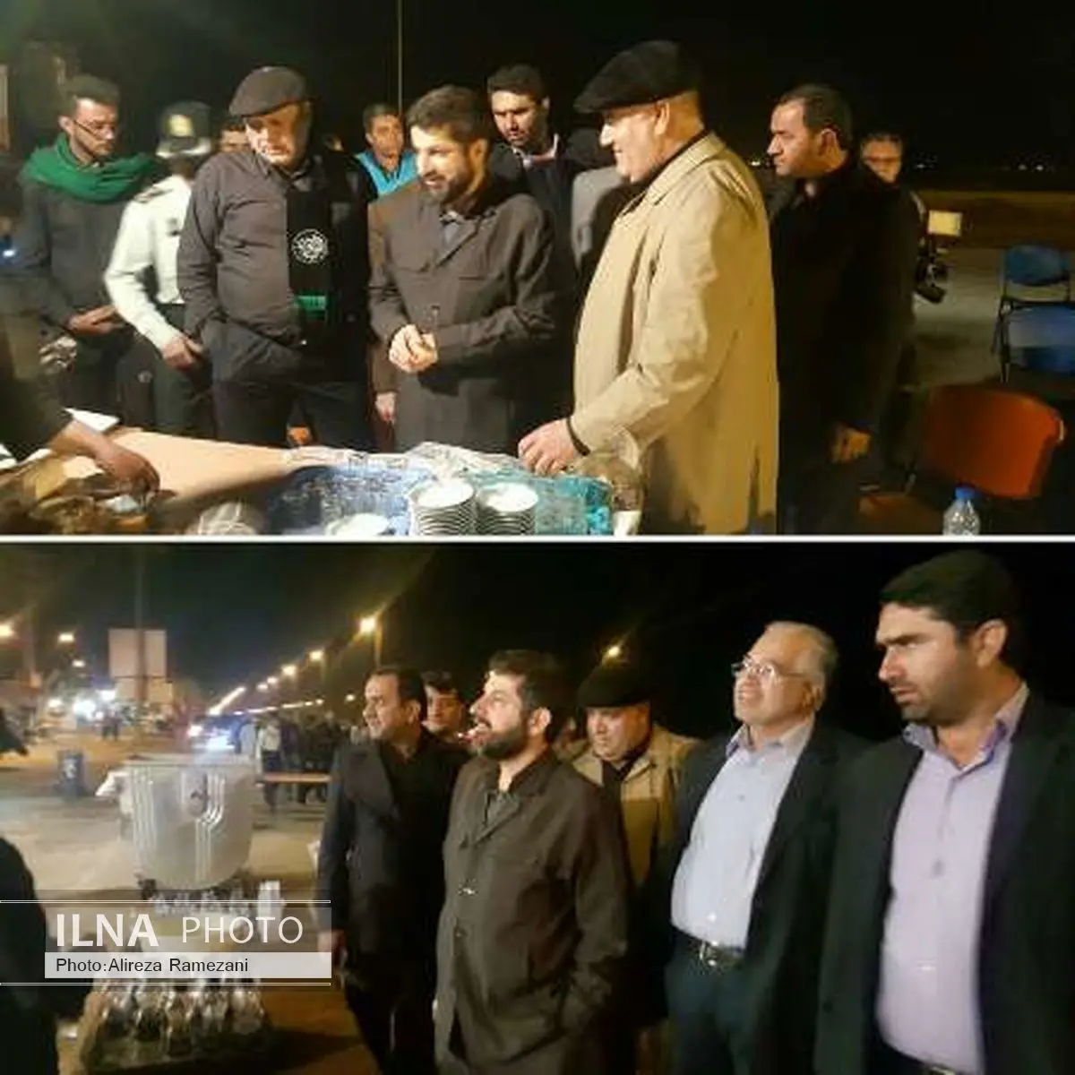 بازدید سرزده استاندار خوزستان از روند خدمت رسانی به زائران در شلمچه