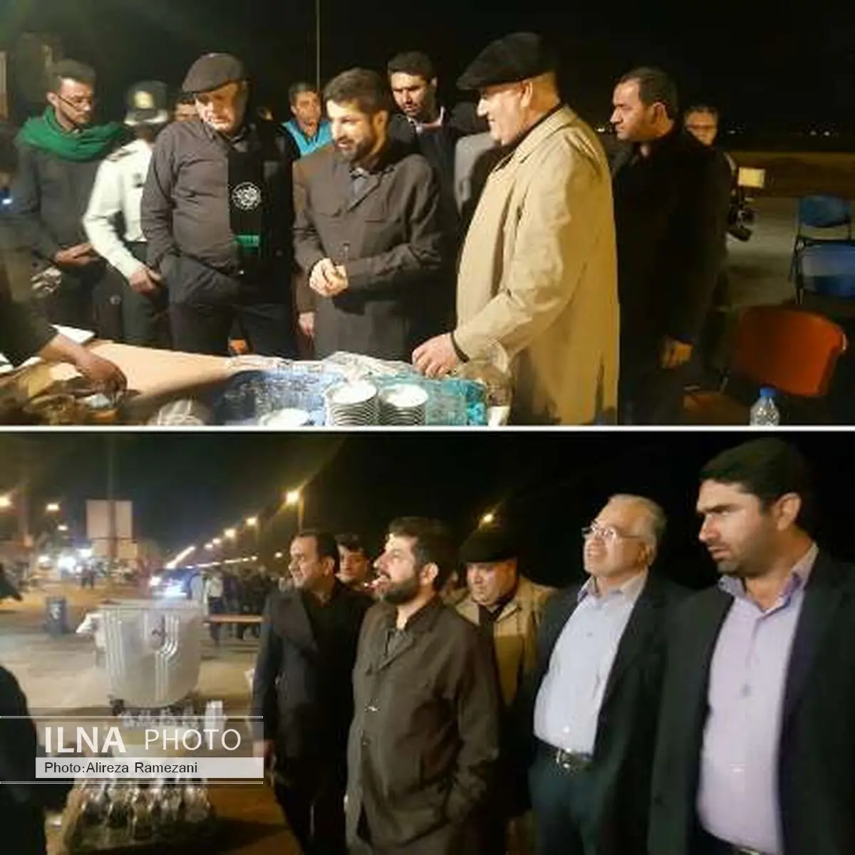 بازدید سرزده استاندار خوزستان از روند خدمت رسانی به زائران در شلمچه