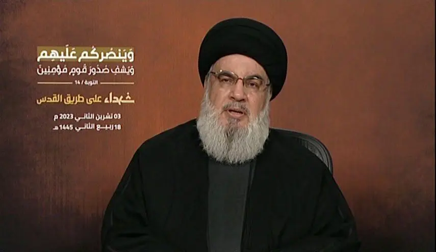 Nasrallah: The war may spread from the Lebanese front