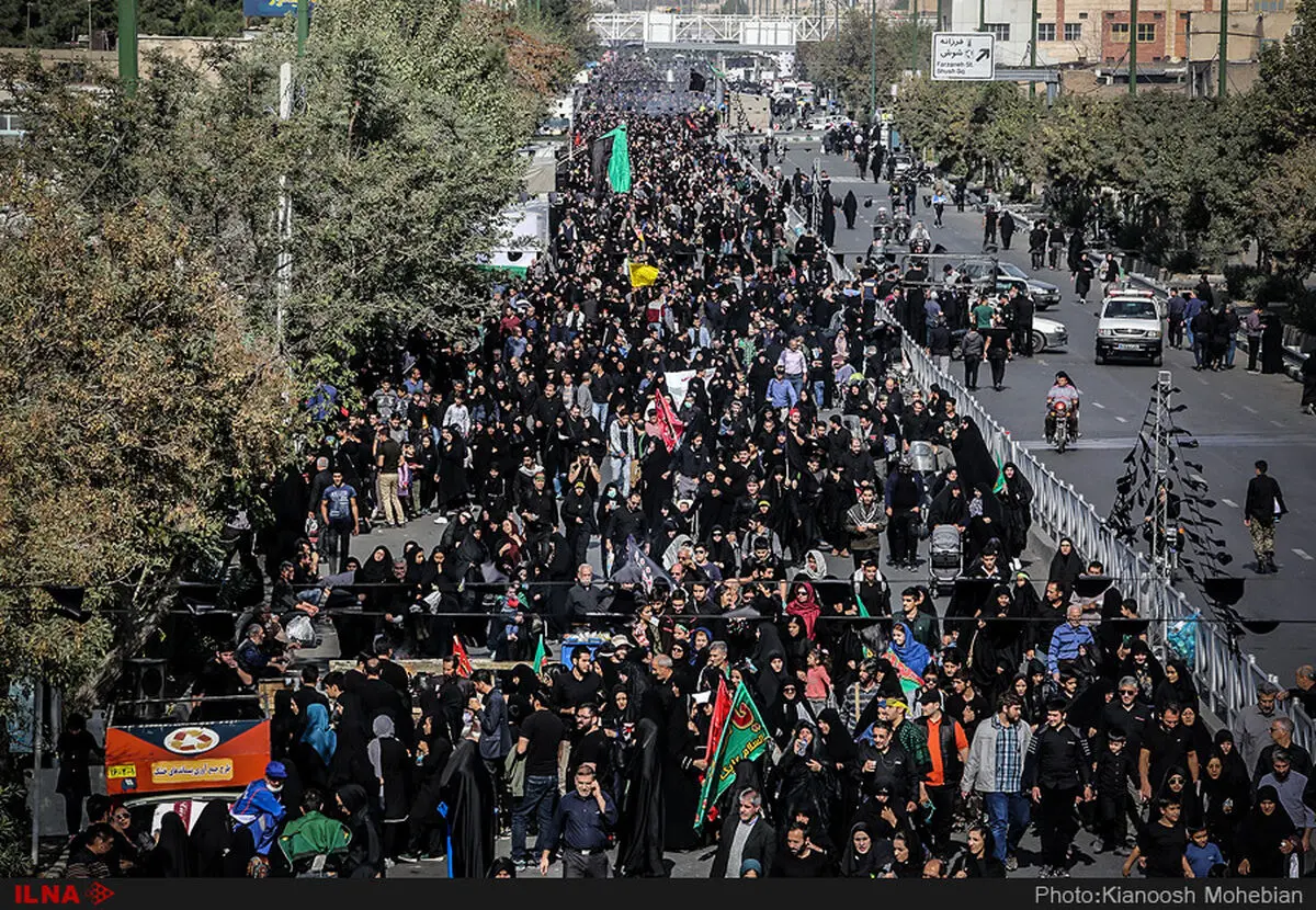 حضور بیش از ۲/۵ میلیون نفر در راهپیمایی امروز تهران
