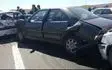 تصادف زنجیره‌ای هفت خودرو در اتوبان خرازی اصفهان با ۱۰ مصدوم 