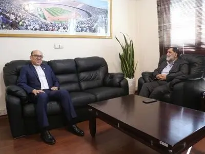 سعادتمند با مصطفی آجورلو دیدار کرد