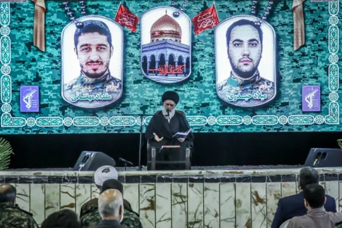 مراسم بزرگداشت شهدای مدافع حرم "میلاد حیدری" و "مقداد مهقانی " برگزار شد