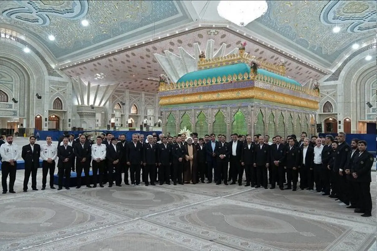 تجدید میثاق کارکنان اورژانس تهران با آرمان‌های امام خمینی(ره)