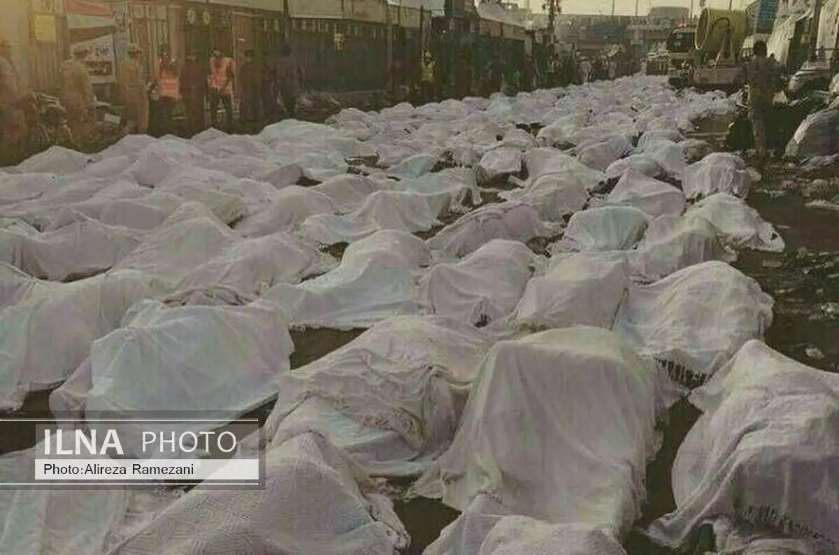 گزارش تصویری از حادثه منا (۲)