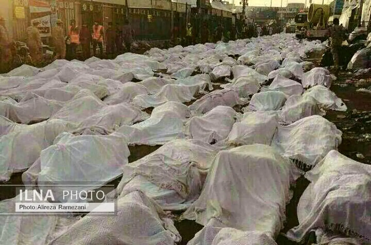 گزارش تصویری از حادثه منا (۲)