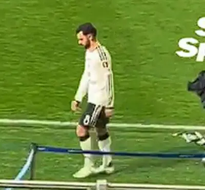 ویدئو: ناراحتی ستاره پرتغالی از تعویض