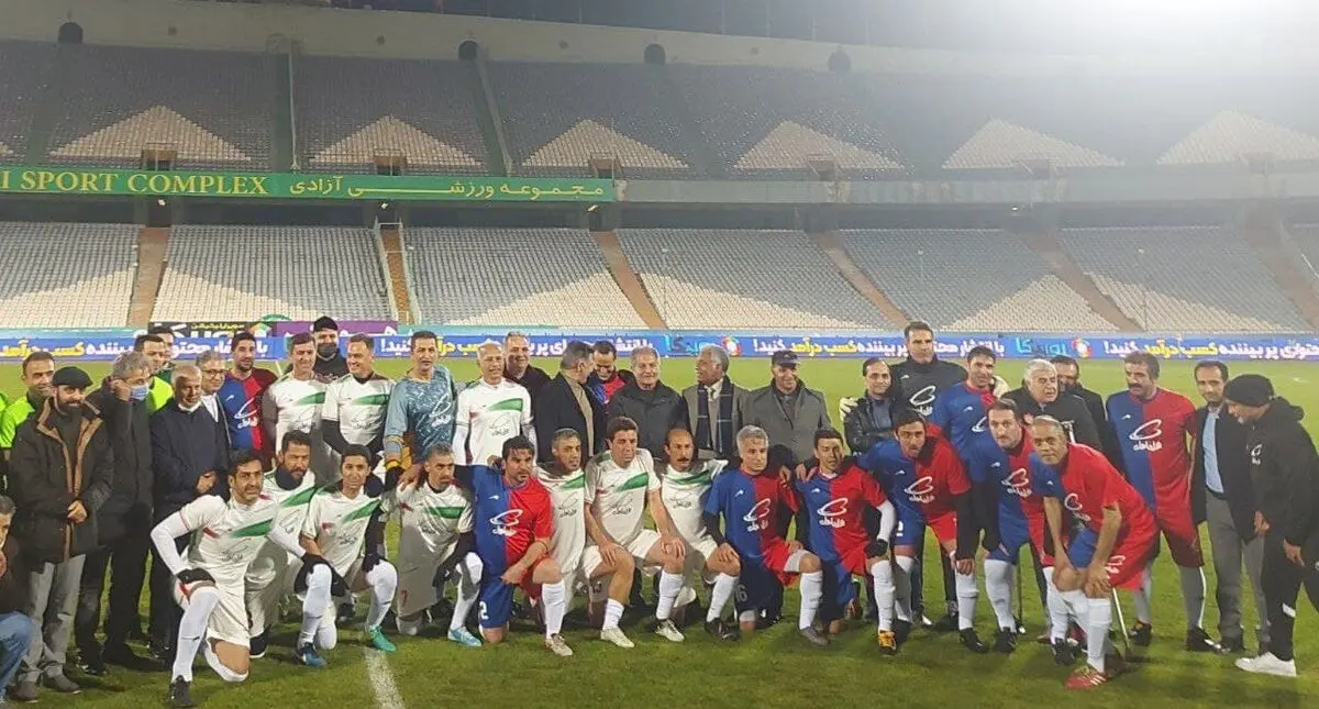 برتری پر گل تیم منتخب ۹۸ مقابل سرخابی ها