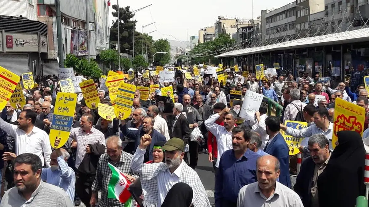 قطعنامه پایانی راهپیمایی سراسری در حمایت مردم از بیانیه شورای عالی امنیت ملی 