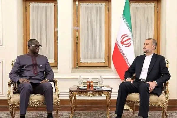 Iran FM meets Central Africas Minister for Small and Medium-sized Enterprises