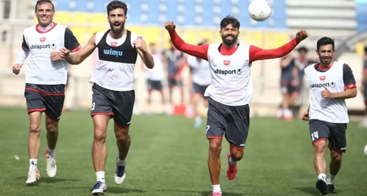 بازی درون تیمی پرسپولیس؛ دو مصدوم زیر نظر پزشک تمرین کردند