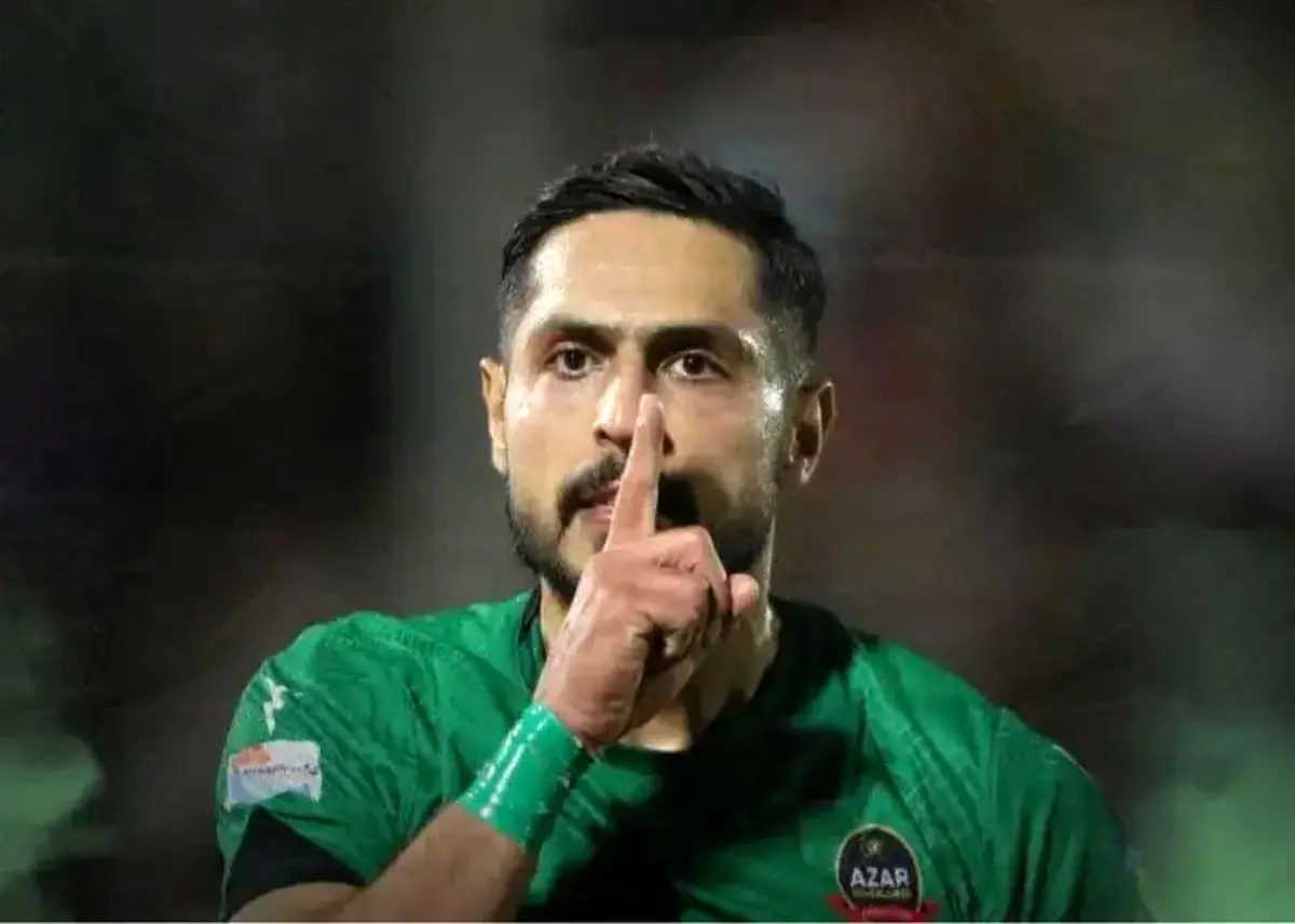 محبی: همین خوشحالی گل را مقابل استقلال هم انجام دادم(عکس)