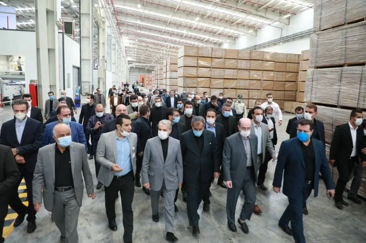 افتتاح یک واحد تولیدی در شهرک کاسپین قزوین 