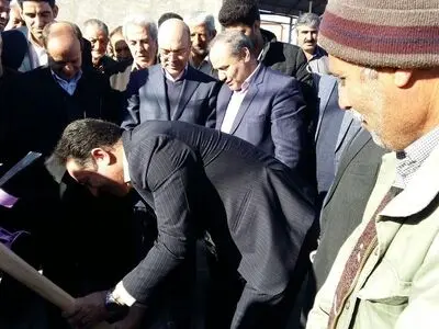 کلنگ‌زنی سه پروژه آبرسانی روستایی در استان همدان