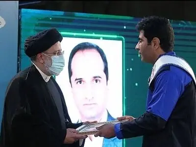 کسب رتبه اول توسط جوان خوزستانی در سی و سومین جشنواره ملی امتنان از نخبگان جامعه کار و تولید