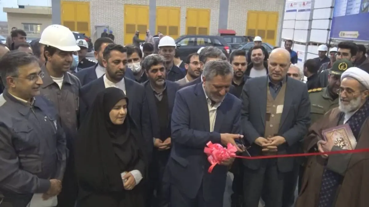 فاز اول کارخانه تولید بلوک مرند به بهره برداری رسید