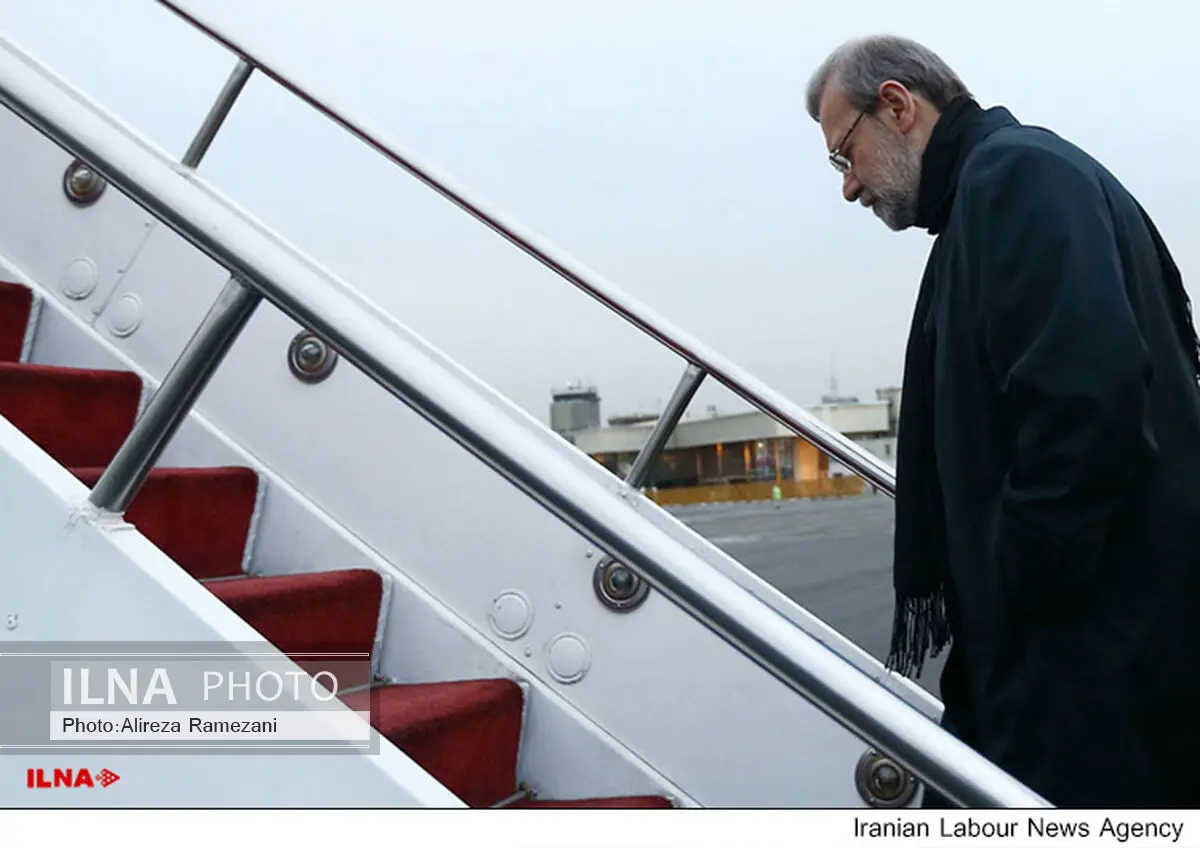 لاریجانی عازم نیویورک شد 