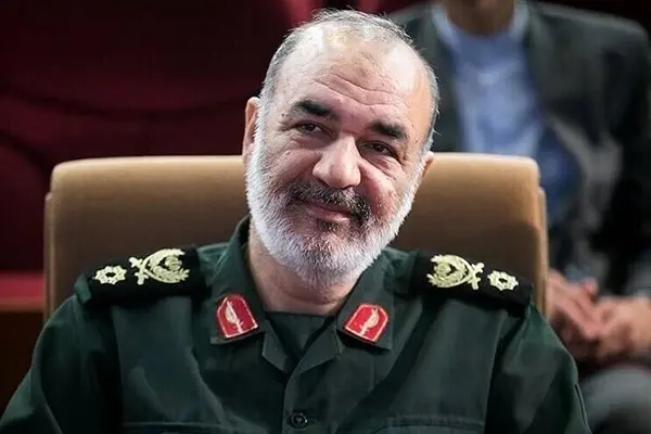 پیام تقدیر سردار سلامی از سردار رادان به پاس سربلندی پلیس در ماموریت اربعین