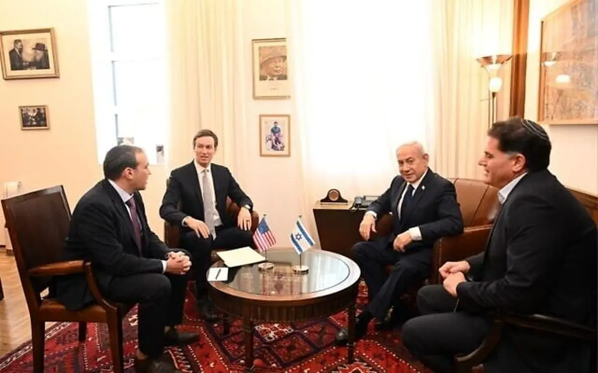 آغاز دیدار نتانیاهو با فرستادگان ترامپ