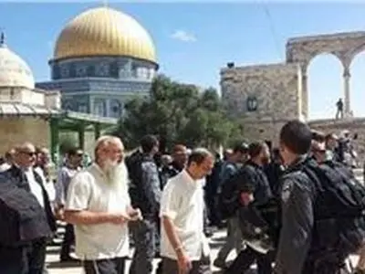 تعرض مجدد شهرک‌نشینان صهیونیست به مسجدالاقصی